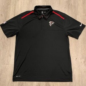 Atlanta Falcons Nike Dri-FIT Collared Shirt NWOT